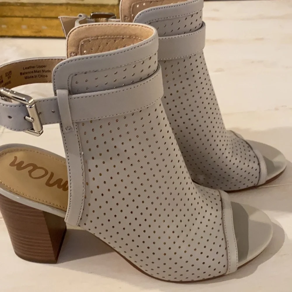 Sam Edelman EMME Peep Toe Booties - Picture 2 of 8